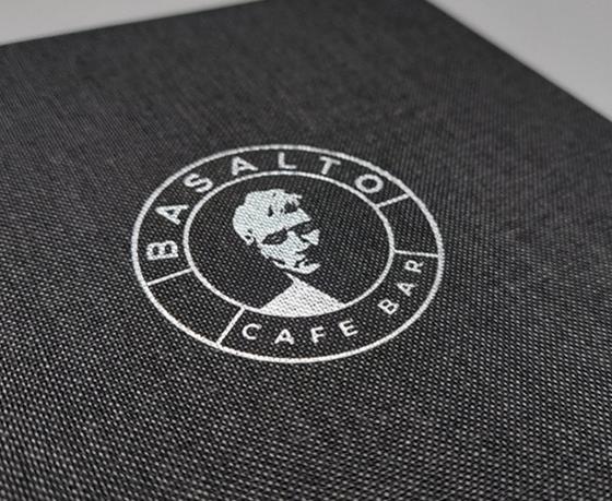 Δείγμα Ασημοτυπίας σε ύφασμα