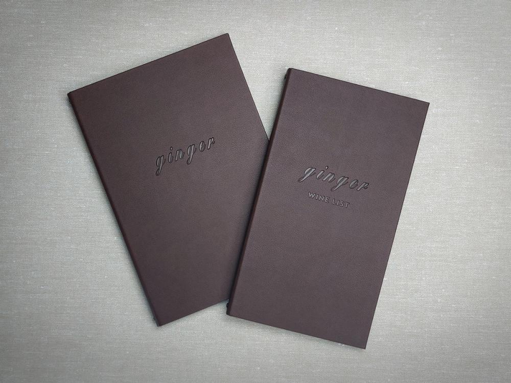 Κατάλογος και λίστα κρασιών από αδιάβροχη δερματίνη