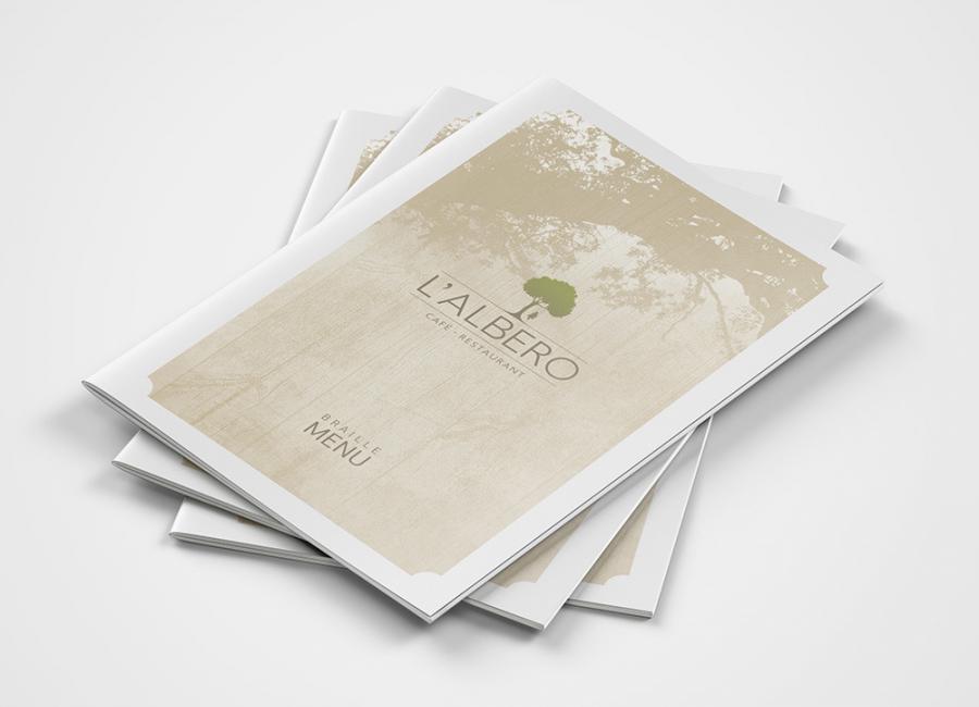 Κατάλογοι Booklet για εστιατόριο